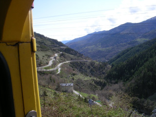 pyrenees yellow train